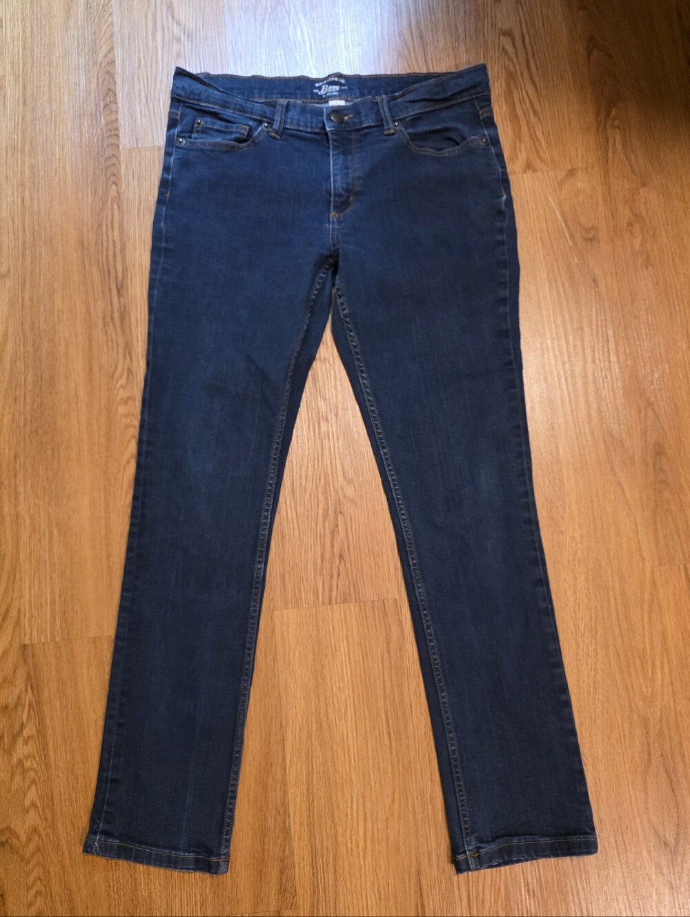 G.H. Bass & Co. Straight Blue Denim Jeans Stretch 5-Pocket Women's Regular Sz 6